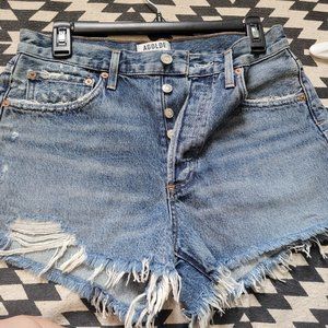 AGOLDE Parker Cut Off Shorts